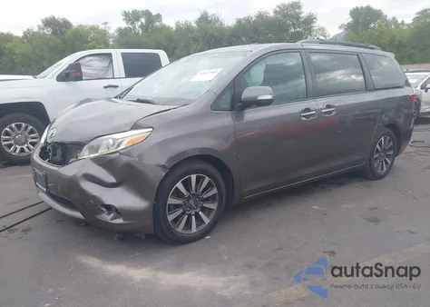 2015 Toyota Sienna Limited Premium 7 Passenger из США, поврежденный, VIN 5TDYK3DC1FS676272